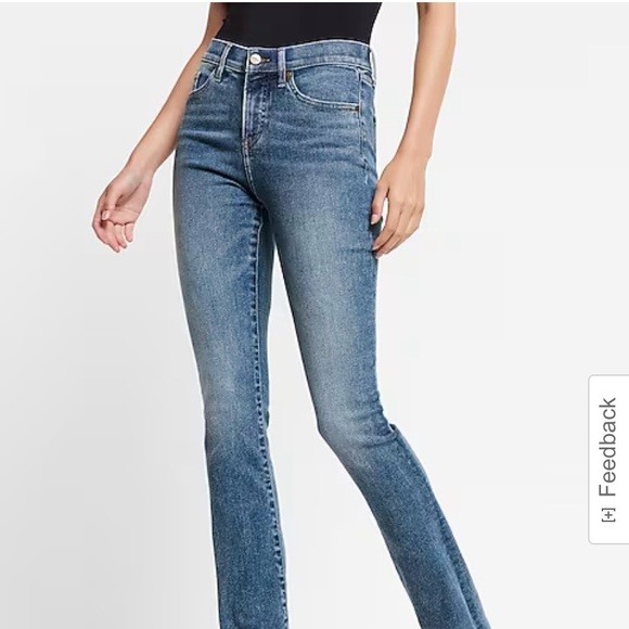 Express sky scraper jeans. Worn one time - Picture 2 of 5